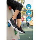 Walkway Motano F Siyah-Beyaz Unisex Çocuk Spor Ayakkabı