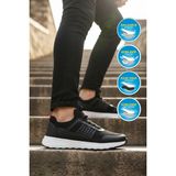 Walkway Motano M Siyah-Beyaz Erkek Spor Ayakkabı