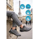 Walkway Relaxon M Füme Hafif Esnek Ithal Erkek Spor Ayakkabı
