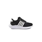 Walkway Siyah Beyaz Fileli Hava Alan Unisex Spor Ayakkabı T140130 Siyah 39