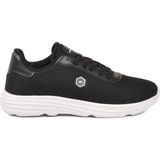 Walkway Siyah-Beyaz Fileli Rahat Hafif Unisex Spor Ayakkabı 26102 M