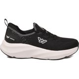Walkway Siyah Beyaz Hafif Memory Foam Yumuşak Taban Erkek Spor Ayakkabı B25RA299 M - Siyah-Beyaz