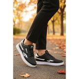 Walkway Siyah-Beyaz Hafif Unisex Spor Ayakkabı Marlow G