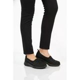 Walkway Siyah Fileli Hafif Esnek Kadın Günlük Yürüyüş Ve Spor Ayakkabı Bst-1009 G