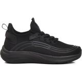 Walkway Siyah Siyah Unisex Spor Ayakkabı - Renkli
