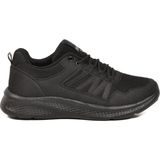 Walkway Siyah Tekstil Hafif Unisex Spor Ayakkabı 2029 G