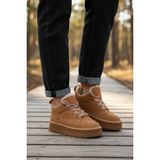 Walkway Walyway 2613 Polarlı Kaymaz Bağcıklı Taba Kadın Bot