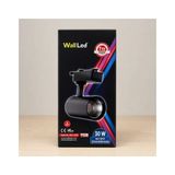 Wall LED 30W Ray Spot Siyah Boru Kasa
