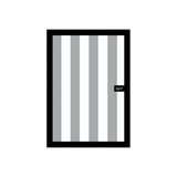 Wall212 Gri Beyaz Çizgili Desenli Duvar Kağıdı 2617 5,33 M2