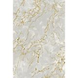 Wall212 Mermer Desenli Gold Damarlı 3d Duvar Kağıdı(5m2)