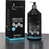 Wallence 1000 ml Renkli Düzleştirici Krem Keratin & Botox Saç Bakım Ürünü ile Yıpranmalara Son