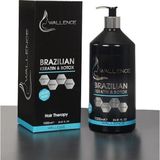 Wallence 6 Ay Kalıcı Kalıcı Onarıcı ve Saç Düzleştirici Brezilya Fönü - Keratin Bakımı & Botox Bakımı 1000 ml