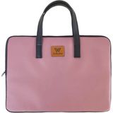 Wallery Bags 13 / 13.3 / 14 Inç Macbook Air Pro Ultrabook Laptop Çantası - Gül Kurusu - 36x26x2 cm
