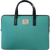 Wallery Bags 13 / 13.3 / 14 Inç Macbook Air Pro Ultrabook Laptop Çantası - Turkuaz - 36x26x2 cm