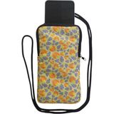 Wallery Bags Desenli Askılı Telefon Çantası – Cüzdan & Boyun Çantası - Yeşil