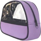 Wallery Bags Fitilli Şeffaf, Aksesuar & Makyaj Çantası - Mor
