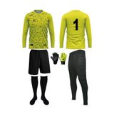 Wallzon Kaleci Forma,Eşofman,Şort,Eldiven,Konç Buffon Model 5li Set(Formaya İsim Baskısı İçin Harf Hediyeli)