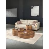 Walnut Ceviz Orta Sehpa Takımı