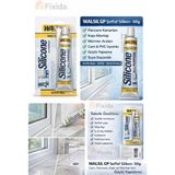 Walsıl Gp Şeffaf Silikon 50G – Cam, Pencere, Kapı ve Mermer Için Güçlü Yapıştırıcı | Asetik Bazlı Genel Amaçlı Silikon
