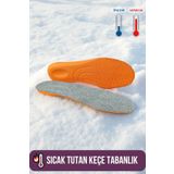 Walter White Keçe Tabanlık Rahat Yumuşak Ortopedik Tabanlık Rahat Tabanlık Ayakkabı Tabanlığı Topuk Destekli İç T
