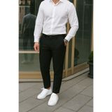 wamoss Vintage kesim Mevsimlik Slim Boy Keten Pantolon KTN2 SİYAH 2026