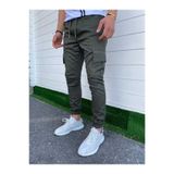 wamoss Yeni Sezon Beli ve Paçası Lastikli Erkek Jogger Kargo Pantolon YK1