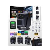 Wanbo Togo Pro Android Tv 14 Taşınabilir,Bataryalı Full Hd 500 Ansı Dahili Standlı Projeksiyon Cihazı