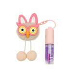 Wanda Nara Cosmetics Tropikal Kokulu Işıltılı Lip Gloss Şirin Peluş Anahtarlık Hediye Çocuk-Genç FAVORİSİ! Ultra Parlak