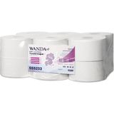 Wanda Soft Extra Mini Jumbo Tuvalet Kağıdı 3 kg | 12’li Paket, 2 Katlı,