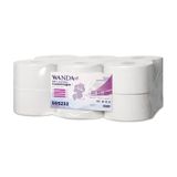 Wanda Soft Mini Jumbo Tuvalet Kağıdı 4 Kg 95M Rulo - 12'Li Paket - 2 Katlı, 21Cm Yaprak Eni