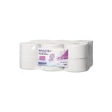 Wanda Soft Mini Jumbo Tuvalet Kağıdı 6 Kg 145M Rulo - 12'Lı Paket - 2 Katlı, 21Cm Yaprak Eni
