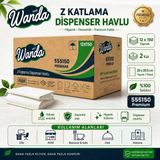 Wanda Soft Z-Katlama Havlu Kağıdı 21X21