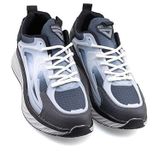 wanderful 4267 Erkek Spor Ayakkabı, Sneaker, Siyah-Buz Rengi, Bağcıklı, TPU Taban (Siyah_Buz, EU Ayakkabı Beden Sistemi, Yetişkin, Erkek, Sayısal, Orta, 45)