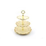 Wanelli 17674-13G Golden Rey 32 cm 3 Katlı Kurabiyelik