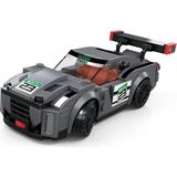 Wange Süper Car Gtr Siyah Spor Yarış Arabası 190 Parça Lego