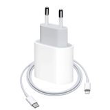 WANNA PROTECT 20W Lightning to USB-c Iphone 8 X Xs 11 12 13 14 / Pro Max Uyumlu Hızlı Şarj Aleti Adaptör Kablo Set