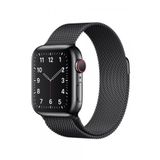 WANNA PROTECT Apple Watch Kordon 1 2 3 4 5 6 7 8 Se Seri 38 mm/40 mm/41mm Uyumlu Milanese Loop Metal Kordon Kayış