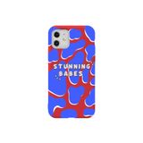 WANNA PROTECT iPhone 11 ile Uyumlu Stunning Babes Desenli Silikon Telefon Kılıfı, Kırmızı