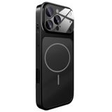 WANNA PROTECT iPhone 14 ile Uyumlu iPhone 17 Pro Max Görünümlü, Magsafe Şarj, Kamera Koruma, Siyah Telefon Kılıfı magsafeglass_14