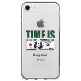WANNA PROTECT iPhone 7 ile Uyumlu Money Desenli Şeffaf Silikon Telefon Kılıfı money_168