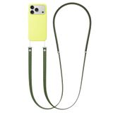 WANNA PROTECT iPhone Tüm Serilerle Uyumlu Çapraz Ayarlanabilir Crossbody Strap Telefon Askısı, Yeşil crossbodystrap