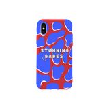 WANNA PROTECT iPhone Xs Max ile Uyumlu Stunning Babes Desenli Silikon Telefon Kılıfı, Kırmızı