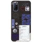 WANNA PROTECT Oppo A72 ile Uyumlu Siyah İçi Kadife Taylor Swift Sticker Desenli Silikon Telefon Kılıfı taylor_194