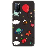 WANNA PROTECT Oppo A72 ile Uyumlu Siyah Renkli Arı Balon İçi Kadife Desenli Silikon Telefon Kılıfı aribalonn_194