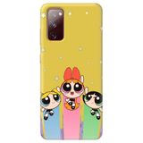 WANNA PROTECT Samsung A02S ile Uyumlu Sarı Puff Girl Power Desenli Silikon Telefon Kılıfı, İçi Kadife puffgirlpower_220