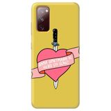 WANNA PROTECT Samsung A02S ile Uyumlu Sarı Unutma Girl Power Desenli Silikon Telefon Kılıfı, İçi Kadife unutmagirlpower_220