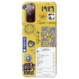 WANNA PROTECT Samsung A03S ile Uyumlu Sarı Taylor Swift Sticker Desenli İç Kadife Silikon Telefon Kılıfı taylor_221
