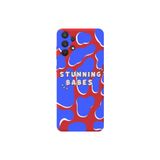WANNA PROTECT Samsung A32 ile Uyumlu Kırmızı Stunning Babes Desenli Silikon Telefon Kılıfı, İçi Kadife