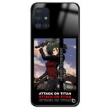 WANNA PROTECT Samsung A71 ile Uyumlu Attack On Titan Mikasa Premium Desenli Glossy Kılıf thewitcher3glossy_184