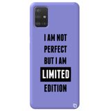 WANNA PROTECT Samsung A71 ile Uyumlu Lila Renkli, Premium İçi Kadifeli, Limited Edition Silikon Telefon Kılıfı limited_180